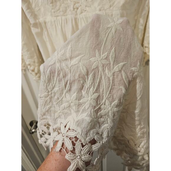 Betsey Johnson White Lace Mini Dress - Picture 4 of 9
